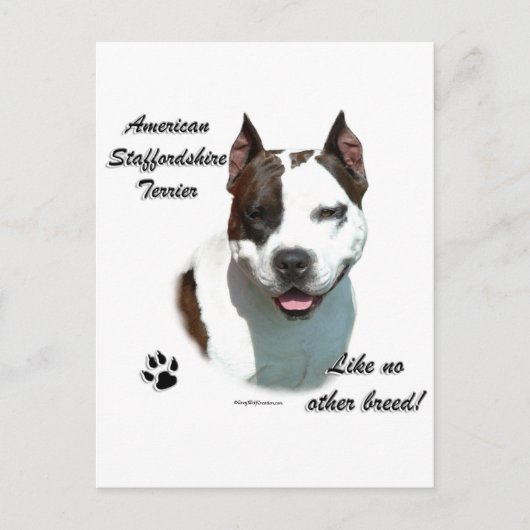 Ik ben personeel als geen ander ras briefkaart (Voorkant)
