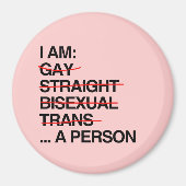 IK BEN PERSOON MAGNEET (Voorkant)