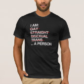 IK BEN PERSOON T-SHIRT (Voorkant)