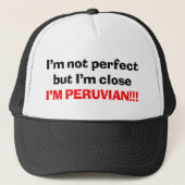 IK BEN PERUVIAN TRUCKER PET (Voorkant)