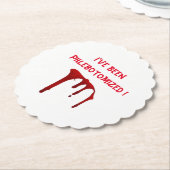 Ik ben Phlebotomized. Kartonnen Onderzetters (Gekanteld)