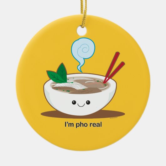 Ik ben Pho Real Keramisch Ornament (Voorkant)