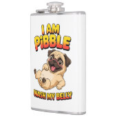 Ik Ben Pibble Was Mijn Buik Heupfles (Links)