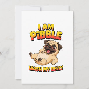 Ik Ben Pibble Was Mijn Buik Kaart