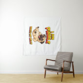 Ik Ben Pibble Was Mijn Buik Wandkleed (In Situ (horizontaal))