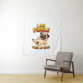 Ik Ben Pibble Was Mijn Buik Wandkleed (In situ)