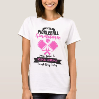 Ik ben pickleball oma grappig citaat t-shirt