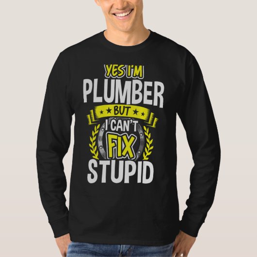 Ik ben Plumber T-shirt (Voorkant)