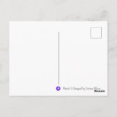 IK BEN POEM Poscard Briefkaart (Achterkant)