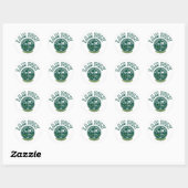 Ik ben POLY klassieke ronde sticker (Vel)