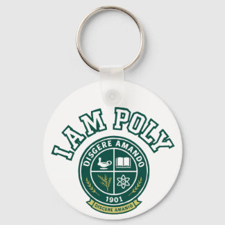Ik ben POLY Klassieke Sleutelhanger