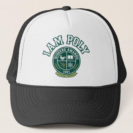 Ik ben POLY Petthoed Trucker Pet (Voorkant)
