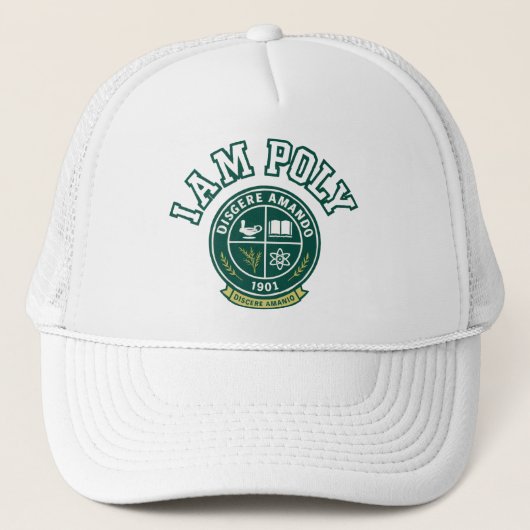 Ik ben POLY Petthoed Trucker Pet (Voorkant)