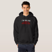 Ik ben Pools Heb je enig Pools bloed Hoodie (Voorkant volledig)