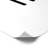 Ik ben Pooped Funny Poo Pun Poster (Hoek)