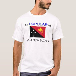 Ik ben Populair in PAPOEA-NIEUW-GUINEA T-shirt