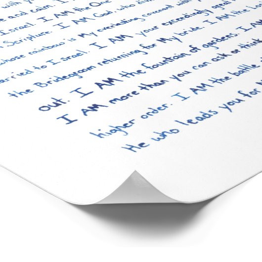 IK BEN POSTER (Hoek)