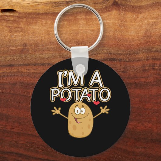 Ik ben Potato Sleutelhanger (Voorkant)
