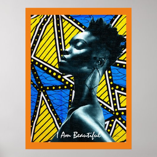 Ik ben prachtig poster (Voorkant)