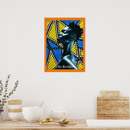 Ik ben prachtig poster