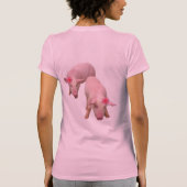 Ik ben prachtig t-shirt (Achterkant)