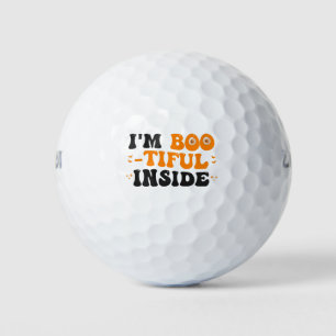 Ik ben prachtig Van binnen grappig Griezelig Stoer Golfballen