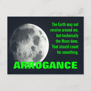 Ik ben praktisch het centrum van het universum briefkaart