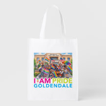 Ik ben Pride Community Herbruikbare Boodschappenta