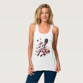 Ik ben prima film Halloween Zombie Tanktop (Volledige Voorkant)