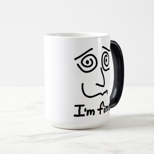 IK BEN PRIMA Morphing Mok (Voorkant rechts)