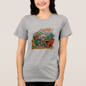 Ik Ben Prima Skeleton T-Shirt (Voorkant)