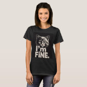 ik ben prima t-shirt (Voorkant volledig)