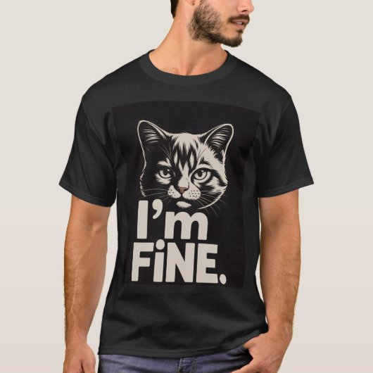ik ben prima t-shirt (Voorkant)