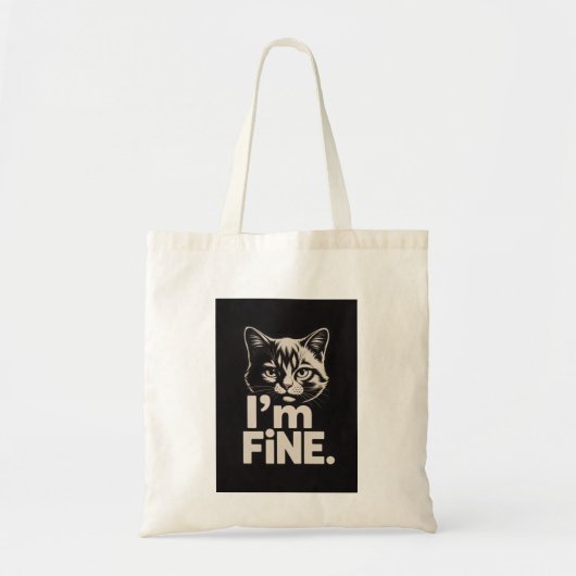ik ben prima tote bag (Voorkant)