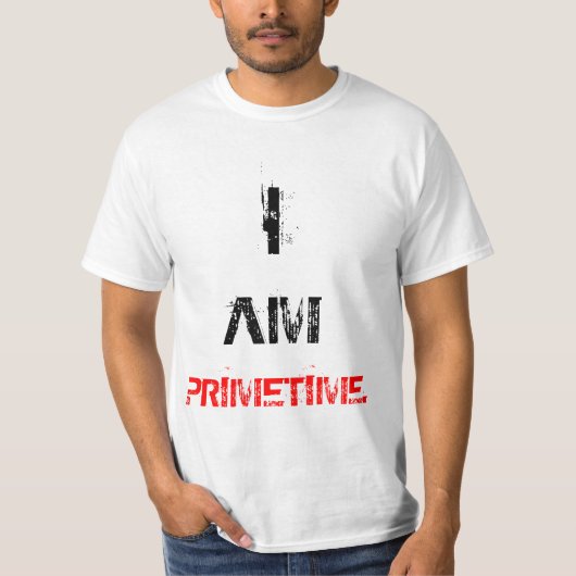IK BEN PRIMETIME. T-SHIRT (Voorkant)