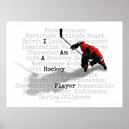 Ik ben Prints en Posters van de Speler van de Hock (Voorkant)