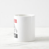 Ik ben pro bibliotheek koffiemok (Center)