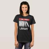 Ik ben pro bibliotheek t-shirt (Voorkant volledig)
