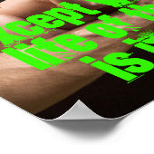 Ik ben Pro-Choice Behalve.. PRO LIFE! Poster (Hoek)