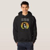 Ik ben programmeer ik maak computerkat hoodie (Voorkant volledig)