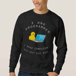 Ik ben programmeerboep-boep-eikel trui