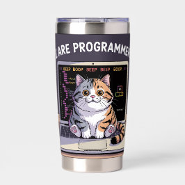 Ik ben programmeur, ik laat de computer PEEP POEP Geïsoleerde Drinkbeker