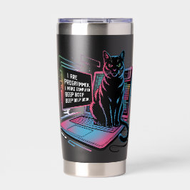 Ik ben programmeur, ik laat de computer PEEP POEP Geïsoleerde Drinkbeker