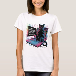 Ik ben programmeur, ik laat de computer PEEP POEP T-shirt