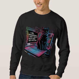 Ik ben programmeur, ik laat de computer PEEP POEP Trui
