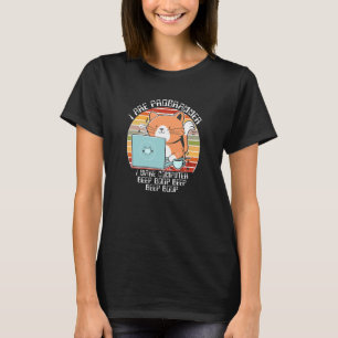 Ik Ben Programmeur Ik Maak Computer Piep Boop Het T-shirt