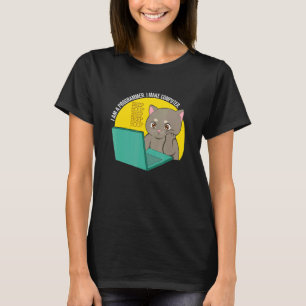 Ik Ben Programmeur Ik Maak Computer Piep Boop Kat T-shirt