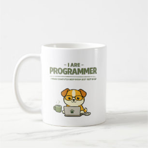 Ik Ben Programmeur Piep Boop Grappig Koffiemok