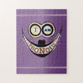 Ik ben PRONOID, optimistisch grappig citaat Legpuzzel (Verticaal)