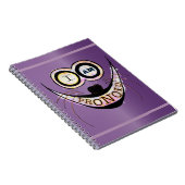 Ik ben PRONOID, optimistisch grappig citaat Notitieboek (Rechterzijde)